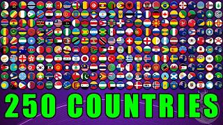Epic 250 Countries Marble Race / Marble Race King