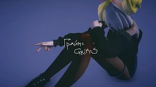 Grimes - My Name Is Dark (Russian Lyric Video) chords