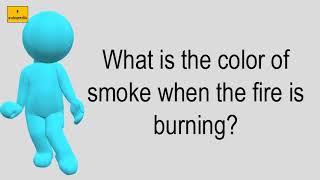 What Is The Color Of Smoke When The Fire Is Burning?