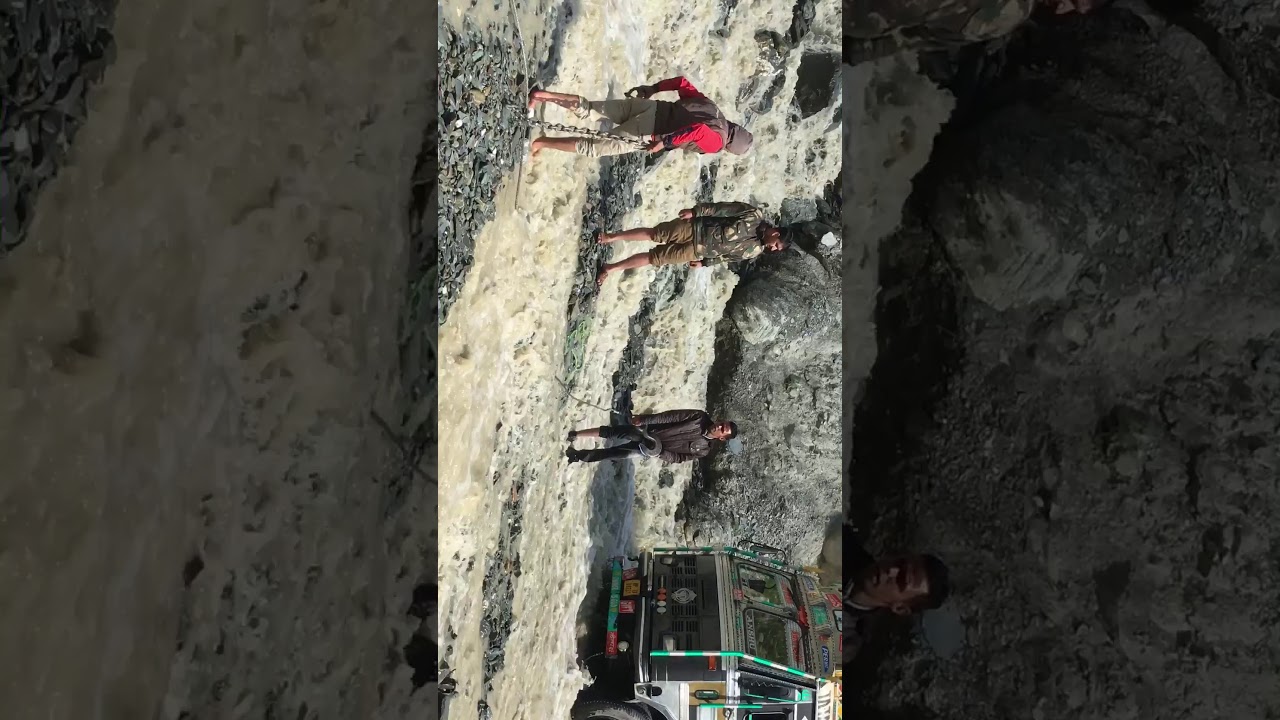 Manali to Leh road Rescue operation