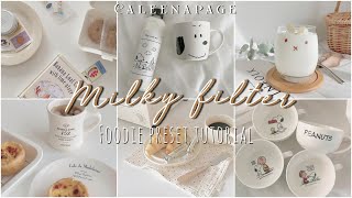 Foodie preset tutorial || Milky tone filter | Preset terbaru 2022 screenshot 4