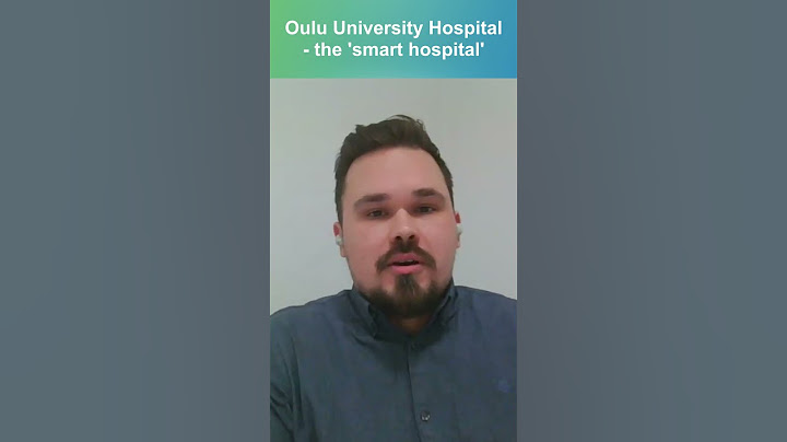Oulu University Hospital - the 'smart hospital' #finland #smarthospital #pharmacy #podcast