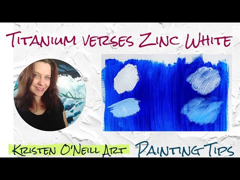 Video: Zinc white: application, characteristics, painting methods