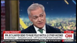 Scott C. Ratzan MD, MPA, on CNN NewsNight With Abby Phillip, December 13, 2024.