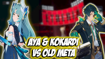 Aya & Kokardi vs OLD Meta team Showcase | Etheria Restart