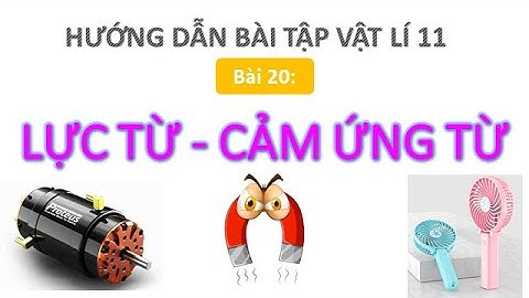 Bài tập lực từ và cảm ứng từ năm 2024