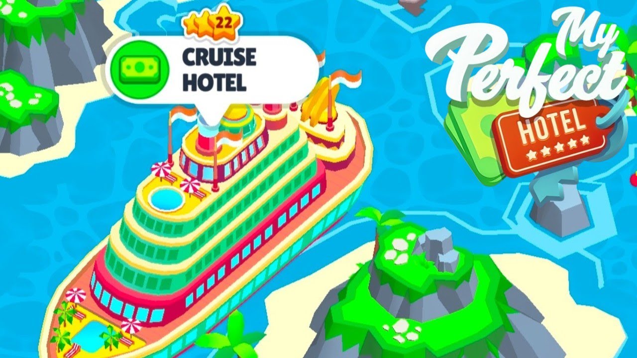 My Perfect Hotel Android Gameplay | Cruise Hotel Prestige Level 22 Upgrade