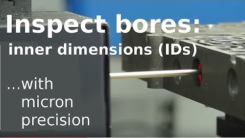 Bore inspection with RS2 (Rotational Scanner) | NOVACAM