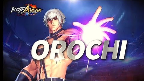 [KOF ARENA] OROCHI skills Set netmarble The king of fighter Arena
