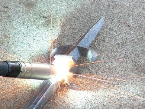  mig welding cast iron to steel longevity arcmate 160d 