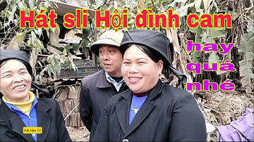 Hát sli Hội đình cam xã quang trung anh trai yên lõ hát giao lưu với cô gái quang trung #haihaoTV