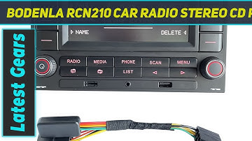 BODENLA RCN210 Car Radio Stereo CD Player - Review 2023video