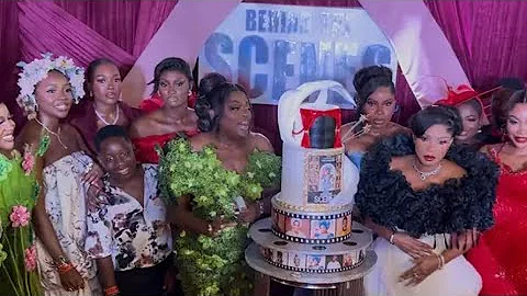 ACTRESS FUNKE AKINDELE PREMIER HER BLOCK BURSTER MOVIE,BEHIND THE SCENE,IYABO OJO IN ATTENDANCE 