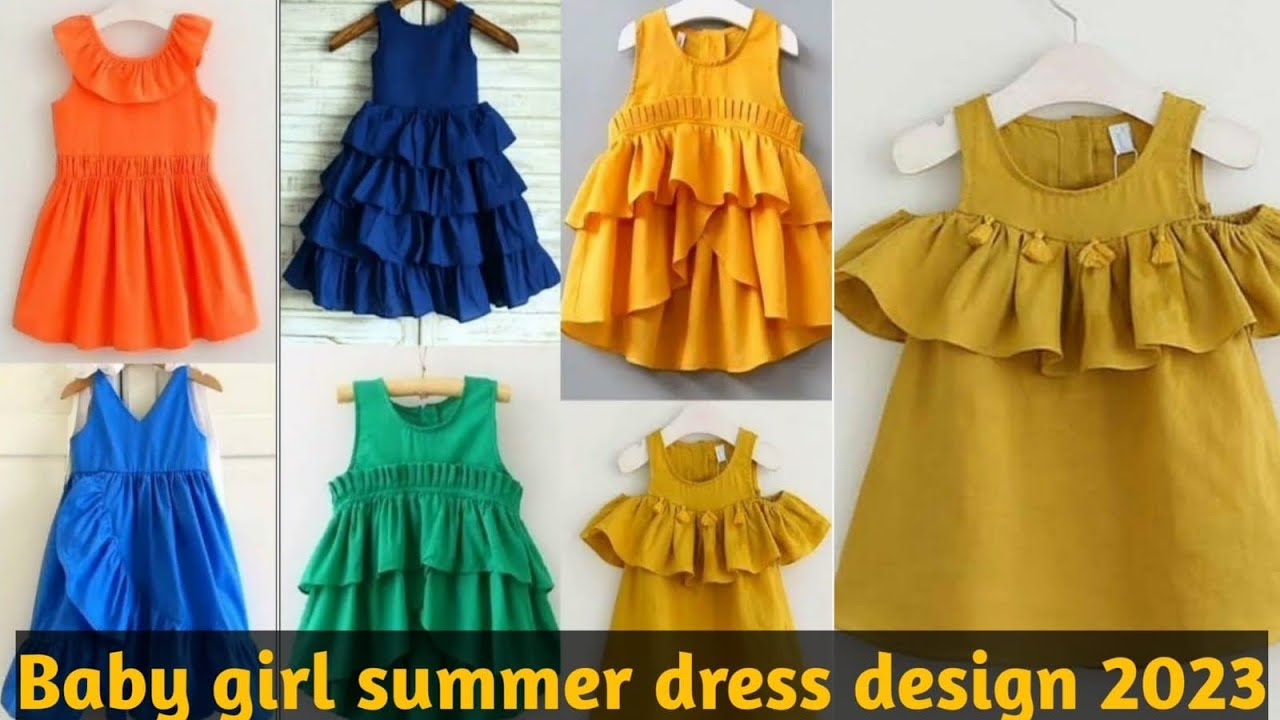 Baby Girl Summer Dress In Design Of 2023 main image 1