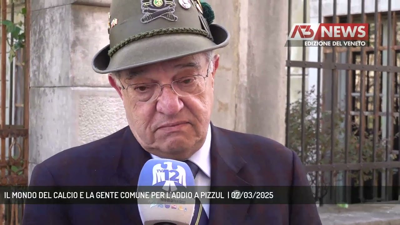 IL MONDO DEL CALCIO E LA GENTE COMUNE PER L'ADDIO A PIZZUL  | 07/03/2025