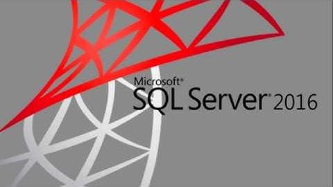 How to install SQL Server 2016 in Windows 10