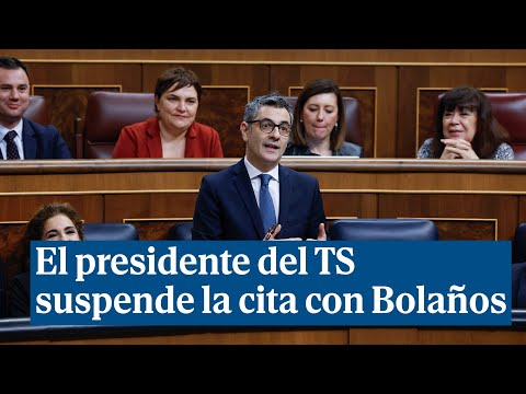 El presidente del TS suspende la cita con Bolaños tras el ataque de Junts a los jueces