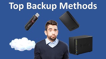 Best Backup Methods. Never lose data.