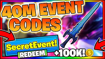 SWORD SIMULATOR CODES *40M EVENT* ALL NEW OP SECRET ROBLOX SWORD SIMULATOR EVENT UPDATE CODES!