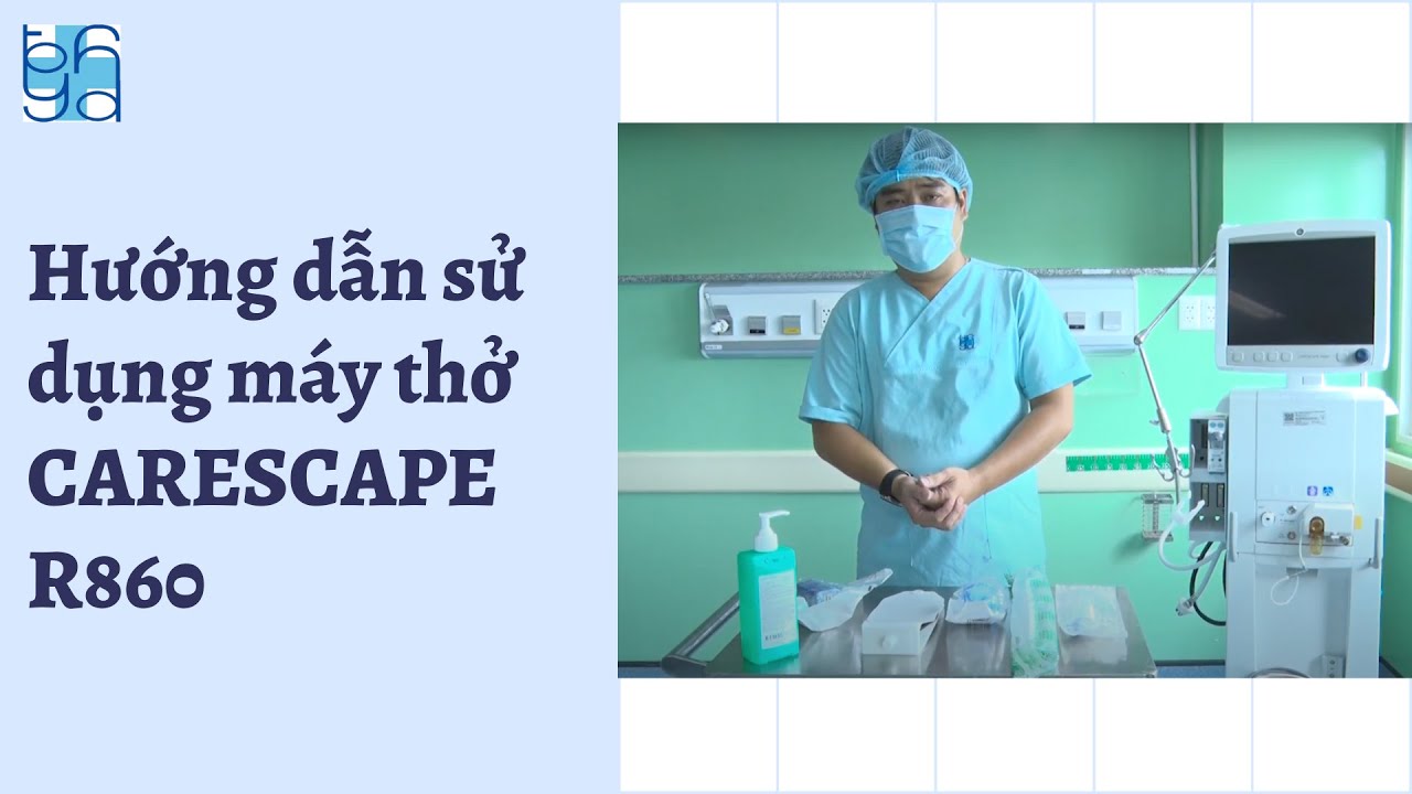 Hướng dẫn sử dụng máy thở CARESCAPE R860 | UMC | Bệnh... - youtube