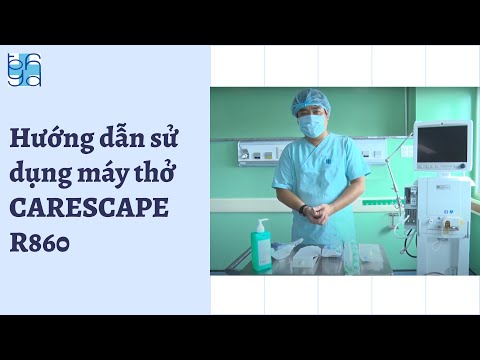 Video Hướng dẫn sử dụng máy thở CARESCAPE R860 | UMC | Bệnh... - youtube