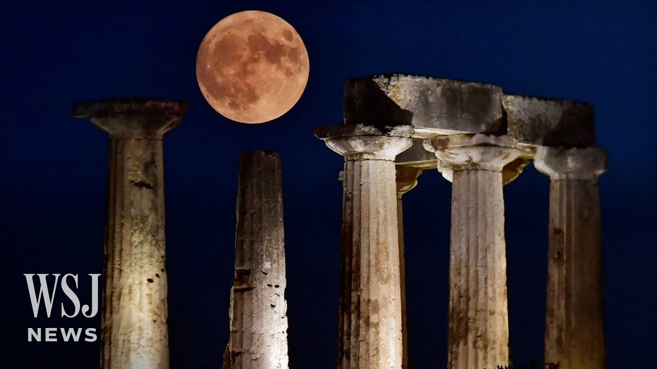 Watch: Rare Blue Supermoon Appears in Wednesday Night Sky | WSJ News ...