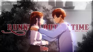 Nightcore Amv ♪ Running Out of Time  - ONLAP Ft. Silver End​ ♪  + French Traduction HD