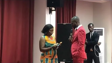 Rev Abbeam Danso Donates the whole Sunday Service Offering to Church Member