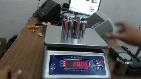 Hướng Dẫn Hiệu Chuẩn Cân Điện Tử Thủy Sản Super SS | #Cân Điện Tử Hoàn Khôi