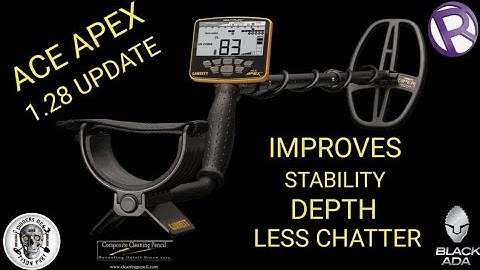 The garrett ace apex 1.28 update and how to update it