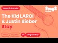 Stay - The Kid LAROI, Justin Bieber (Acoustic Karaoke)