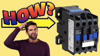 What is a Contactor? || How To Use a Contactor || How To Wiring a Power Contactor