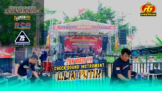 Download Lagu CEK SOUND LILIN PUTIH PER INSTRUMENT NEW PREGAS LIVE CLUWUK BATANG 2025 MP3