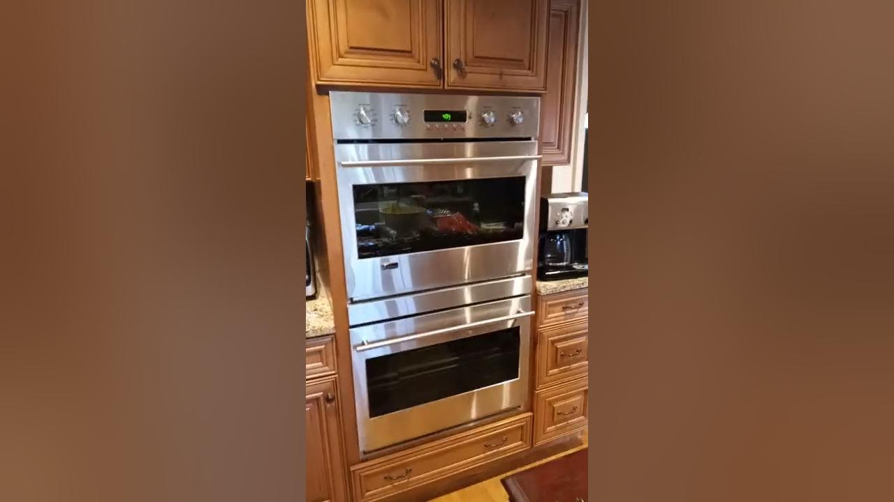 GE Monogram Electric Dual Oven - Light replacement - YouTube