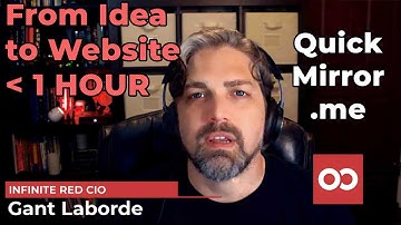 Quick Idea to Website (Livecode) - QuickMirror.me