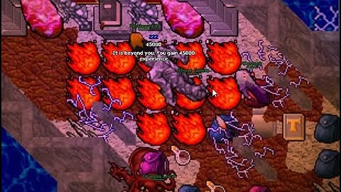 Dura (Tibia) - Mintwallin EXP Spots Solo (Heroes, Warlocks, BK, DL