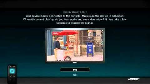 Bose® VideoWave® entertainment system