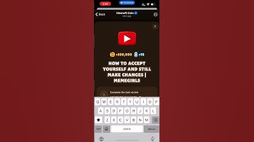 How To accept your self and still make changes (Memfi Code)