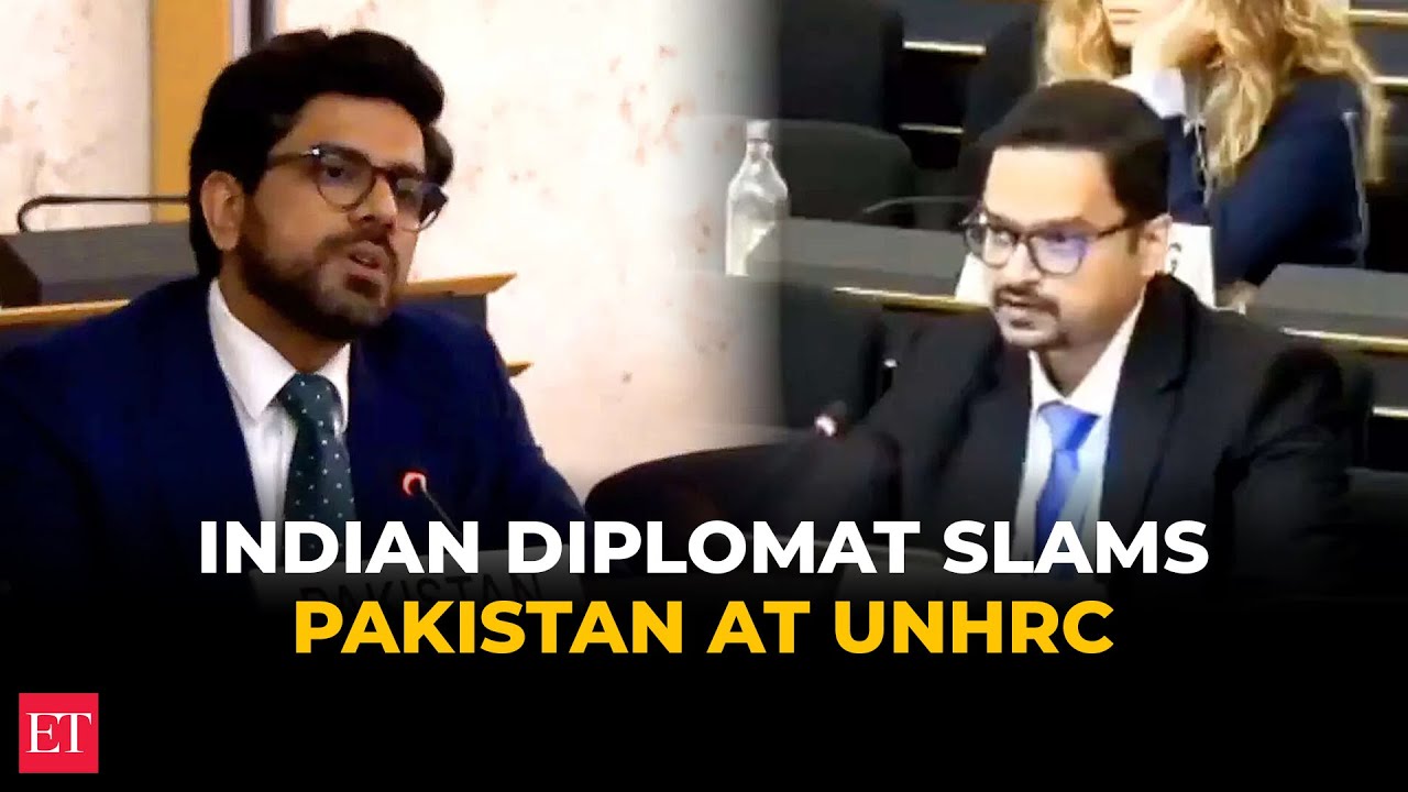 Indian diplomat slams Pakistan at UNHRC: ‘failed state' addicted to propaganda and terror
