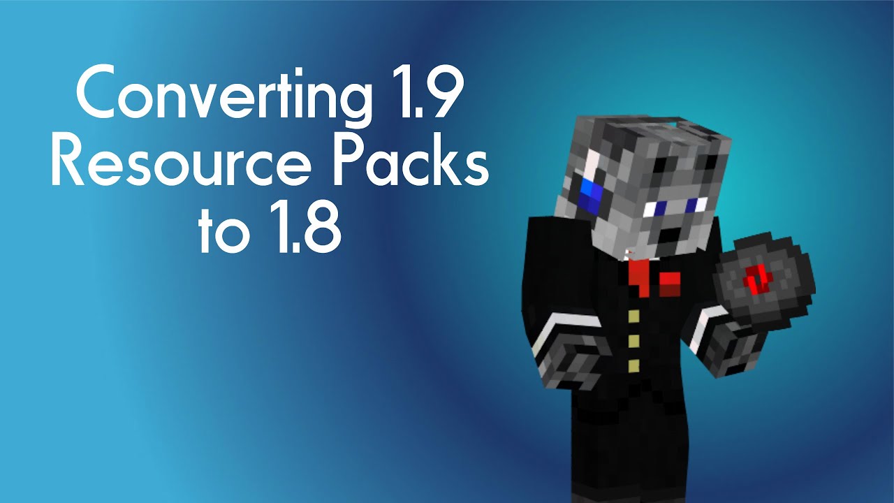 Convert 1.9 Recourse Pack to 1.8