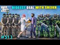 Michaels biggest deal with dubai sheikh  gta v gameplay