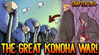 1000 SHINJU CLONES VS KONOHA MAGSISIMULA NA! - Paano na? | Boruto Two Blue Vortex Chapter 28 