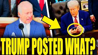 Trump Posts Tantrum As Charles Mocks Him In Congress