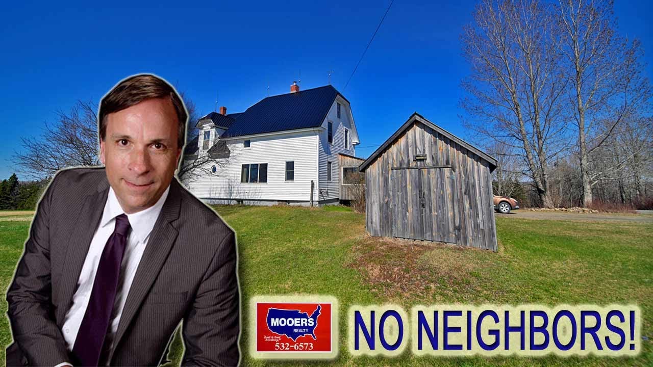 Farm House For Sale In Northern Maine $124,500