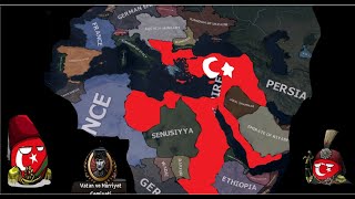 ATATÜRK SAVES OTTOMAN EMPIRE FROM COLLAPSING (HOI4) THE GREAT WAR REDUX