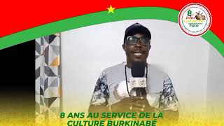 Jacky El Feno adresse ses vœux d’anniversaire à Infos Culture du Faso
