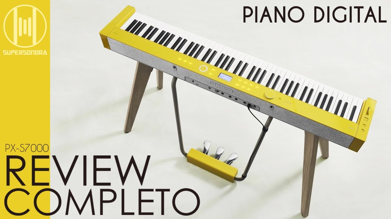 Casio Px-s7000 Privia Piano Digital Amarelo