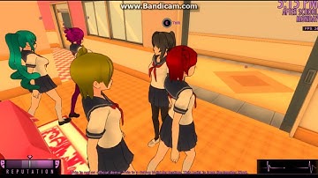How to push Kokona off the rooftop in Yandere Simulator