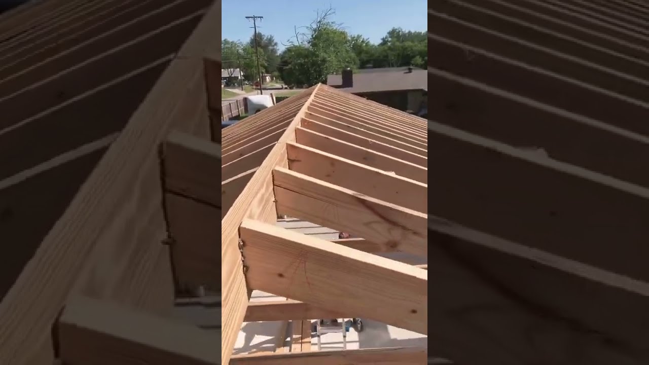 Construction Building Rafters Framing