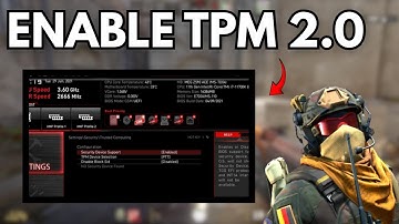 Faceit Tpm 2.0 Needs To Be Enabled MSI | Easy fix ✅